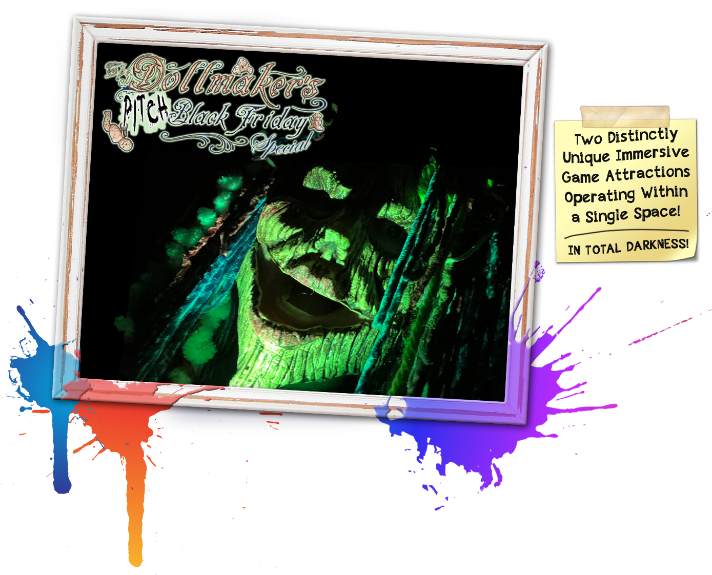 The Dollmaker's Pitch Black Friday Special