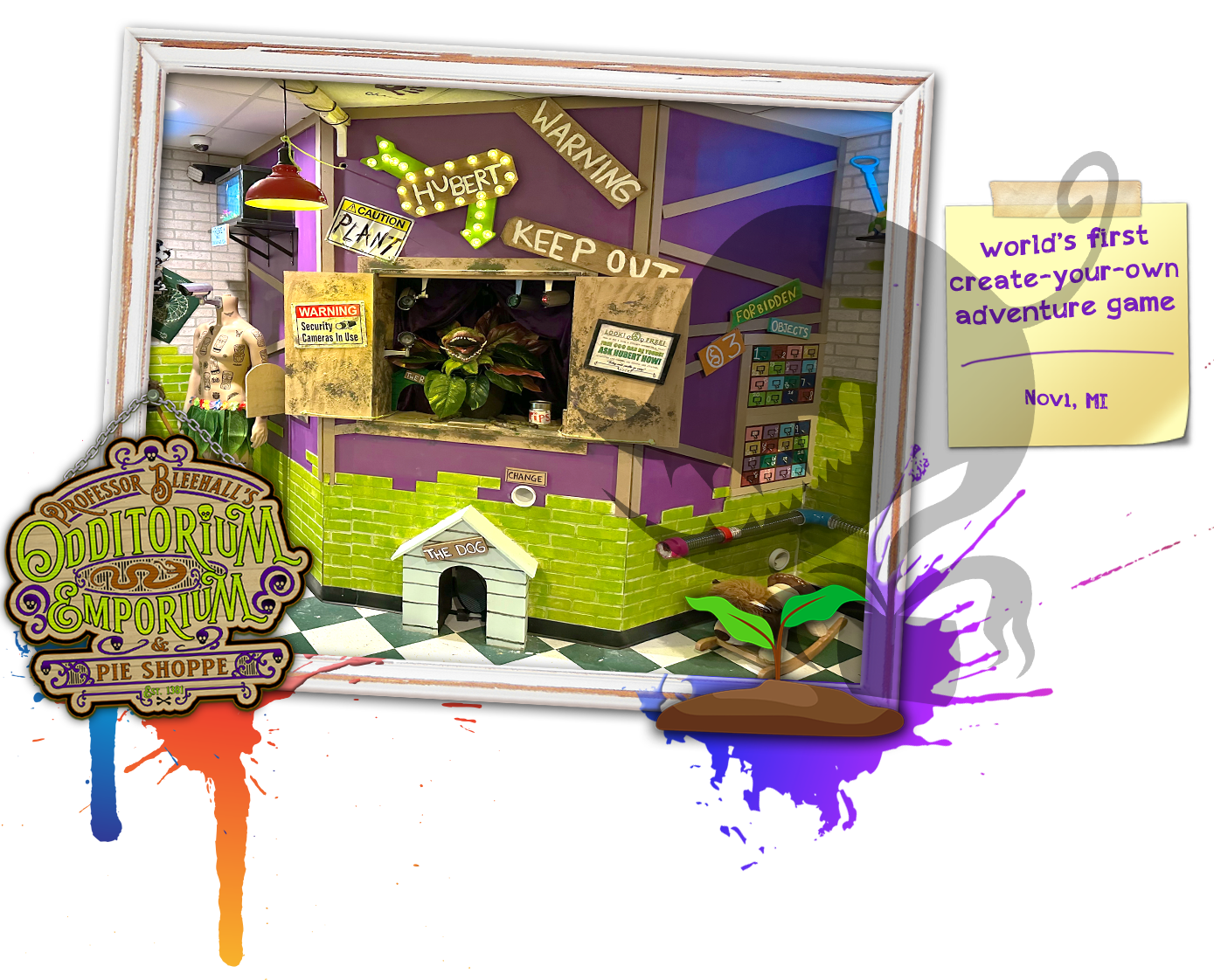 Professor Bleehall's Odditorium Emporium & Pie Shoppe